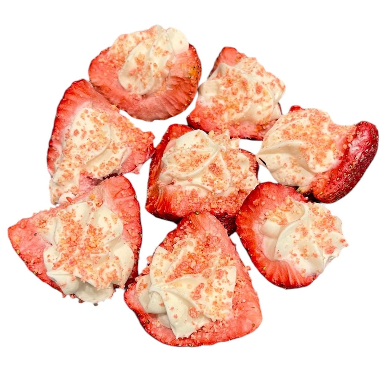 Freeze Dried Strawberry Shortcake Cheesecake Bites (2 oz)